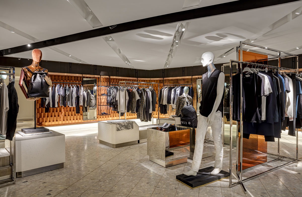 Retail interior design for Harvey Nichols in Knightsbridge