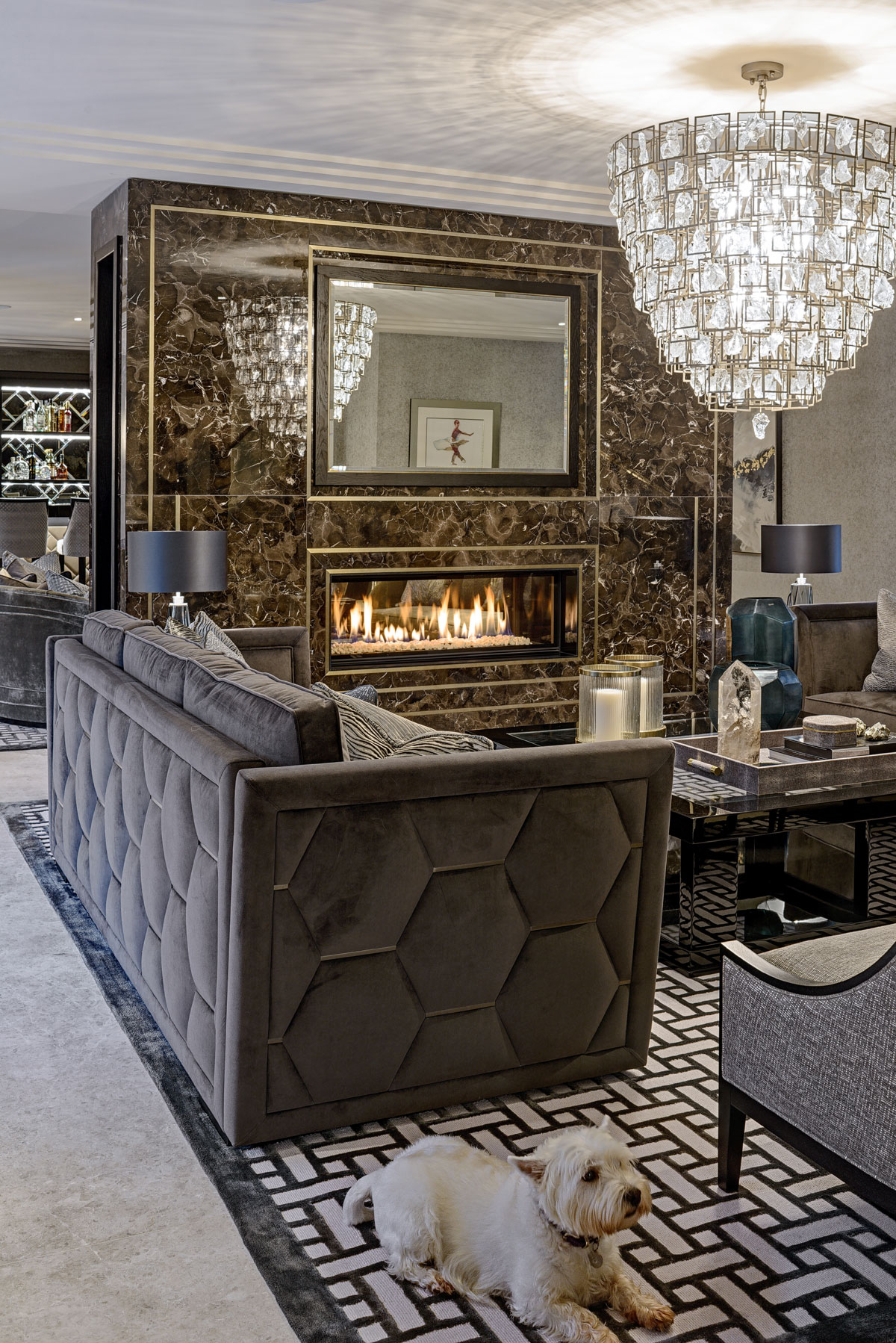 residential design, Elegant Art Deco Interiors for a Luxury Wentworth Refurbishment
