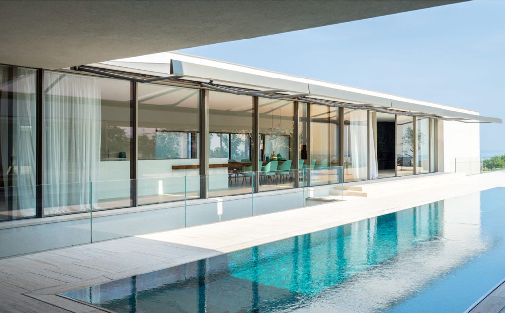 Luxury design, Luxury Residential Villa Overlooking Italian Lake Garda
