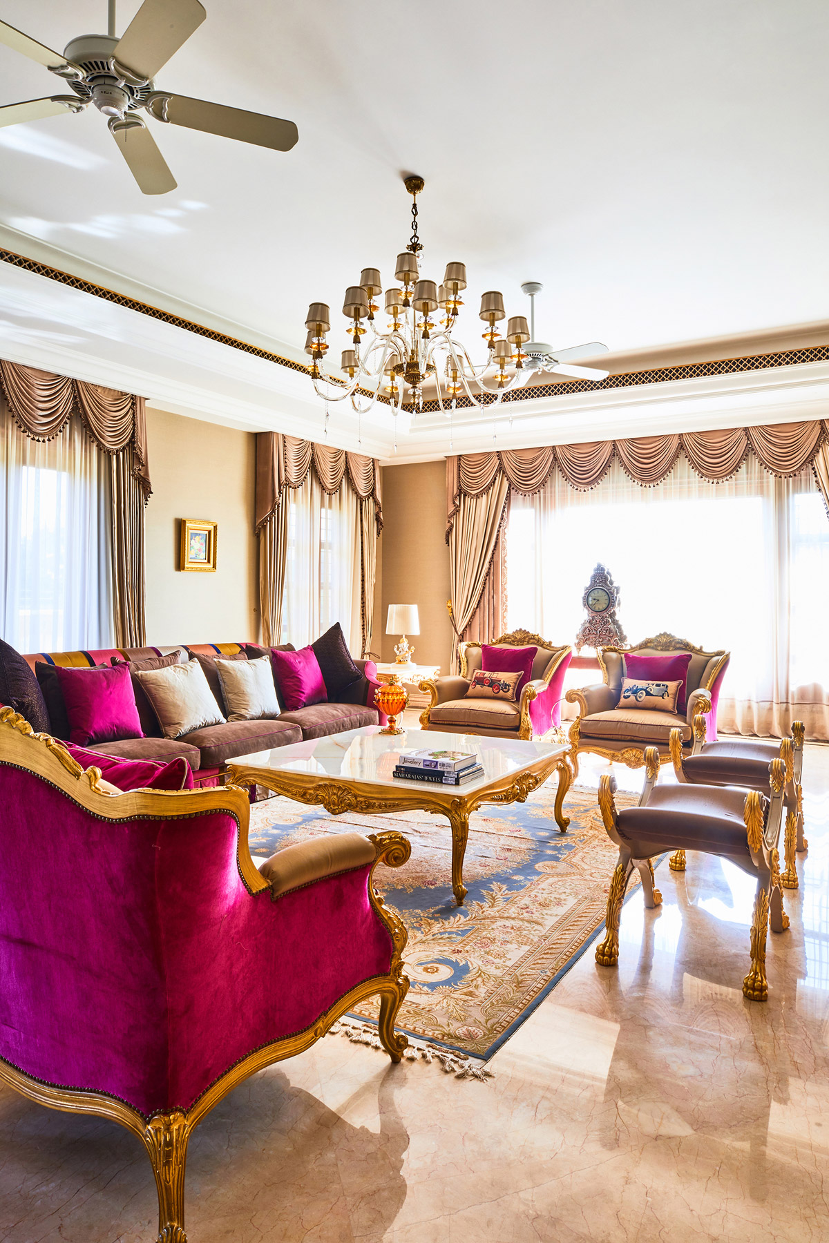 rococo style, Palatial Villa Embodies Rococo Style with Monarchical Opulence