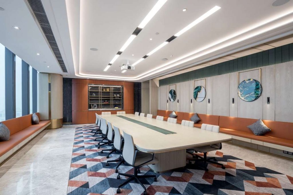 , Client-Focused Office Design Creates Strong First Impression