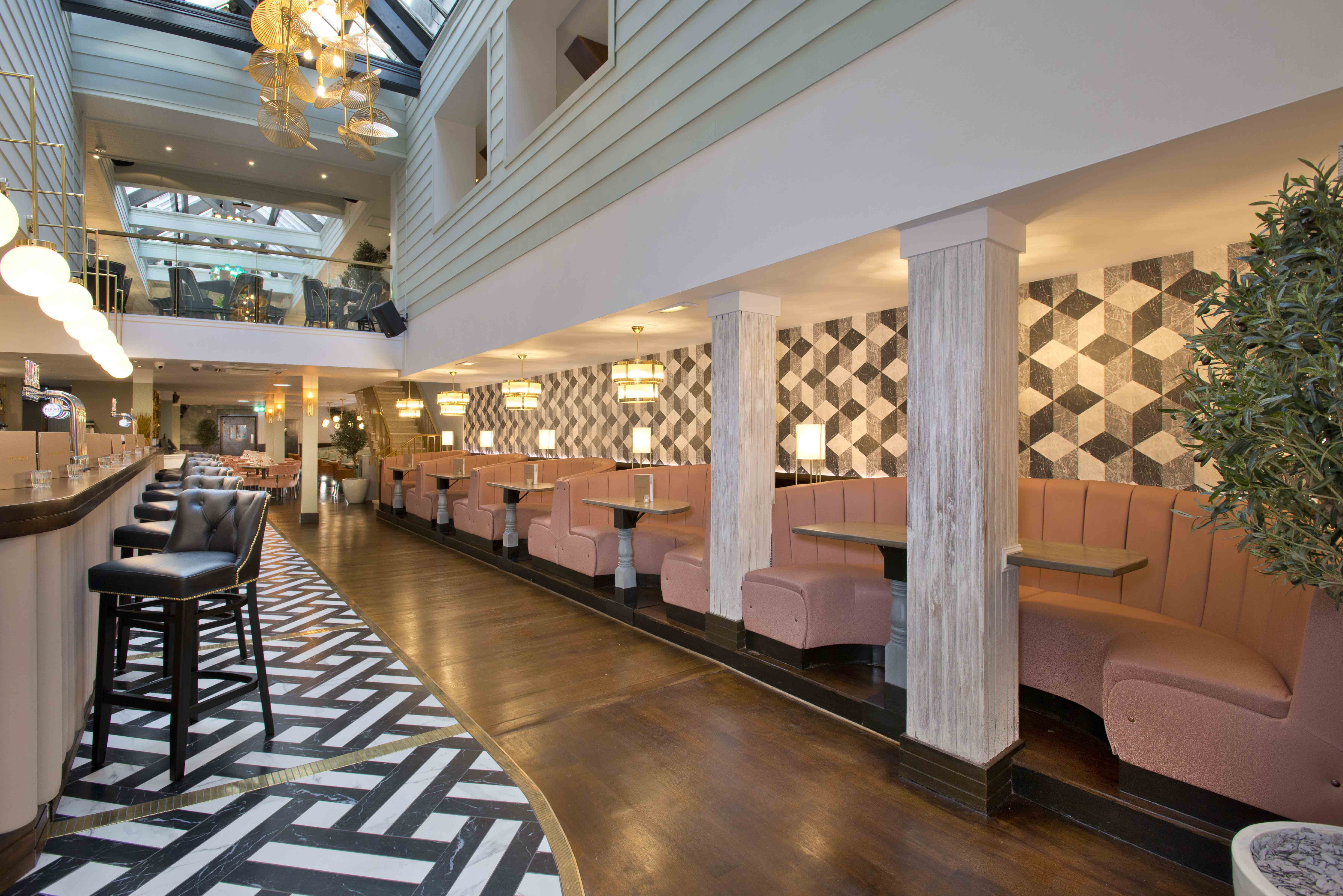 Fusion by Design's interior design scheme for Manchester based restaurant