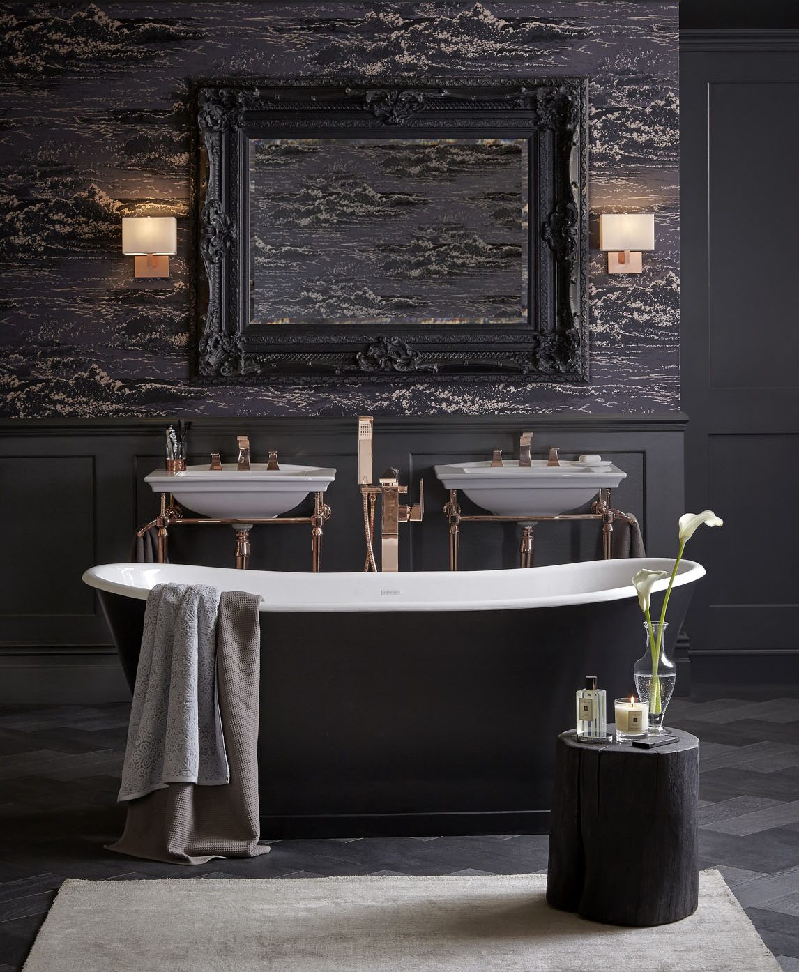 Heritage Bathrooms product images for SBID interior design blog