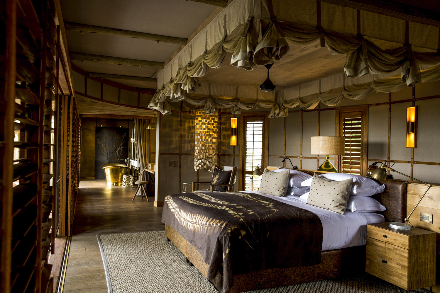 A Sustainable and Luxuriously Designed African Lodge