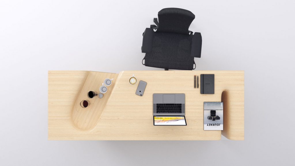 Office desk product design