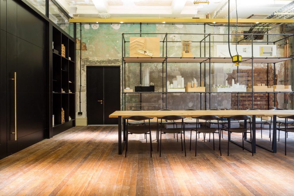 office design, Dilapidated Department Store Restored into a Sustainable Design Practice