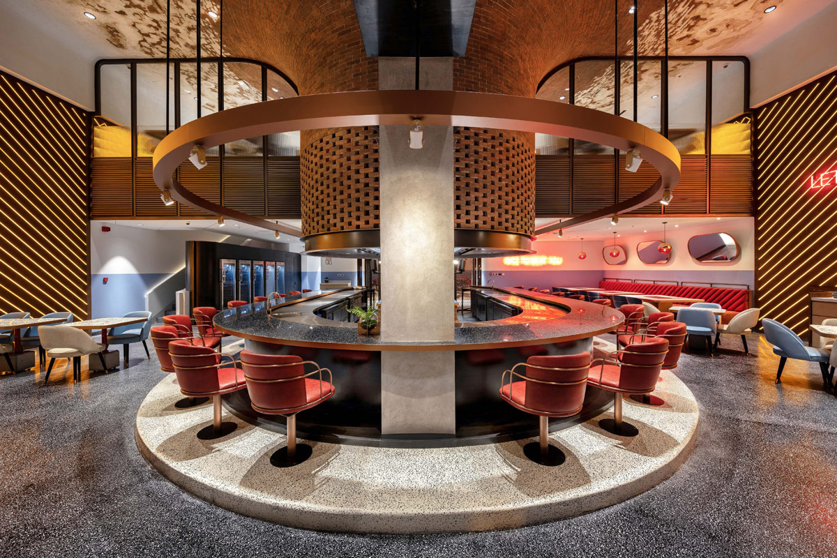 BBQ Restaurant Design Concept in a New Dubai Dining Destination