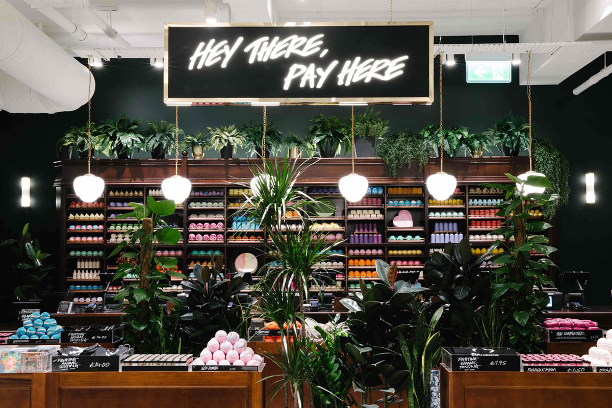 Sustainable Retail Design for Lush’s Largest Global Store