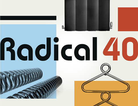 Bisque Radiators Radical 40 design competition artwork for web