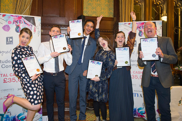 SBID student design competition Designed for Business Student Award winners
