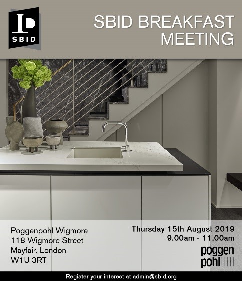 Poggenpohl Interior Design Business Breakfast Meeting Invitation