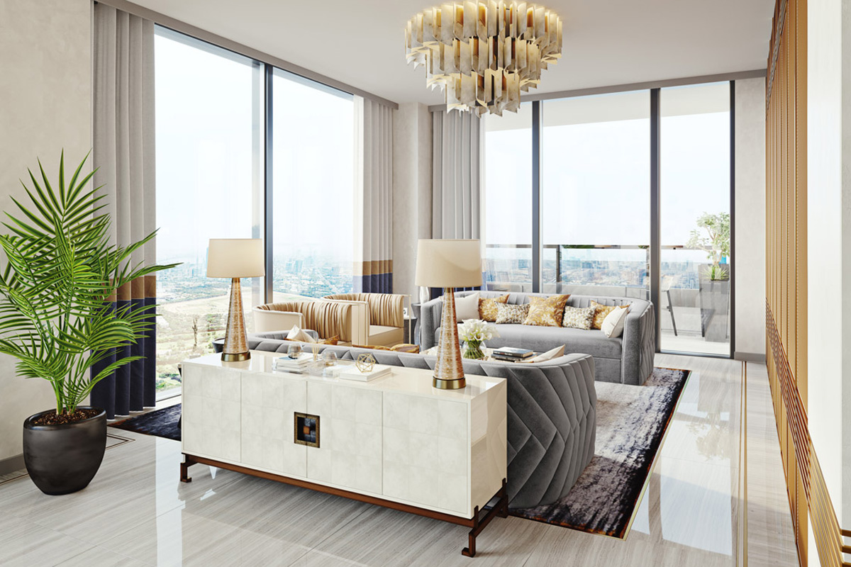 Apartment Blends Luxurious London Aesthetic with Mumbai Heritage