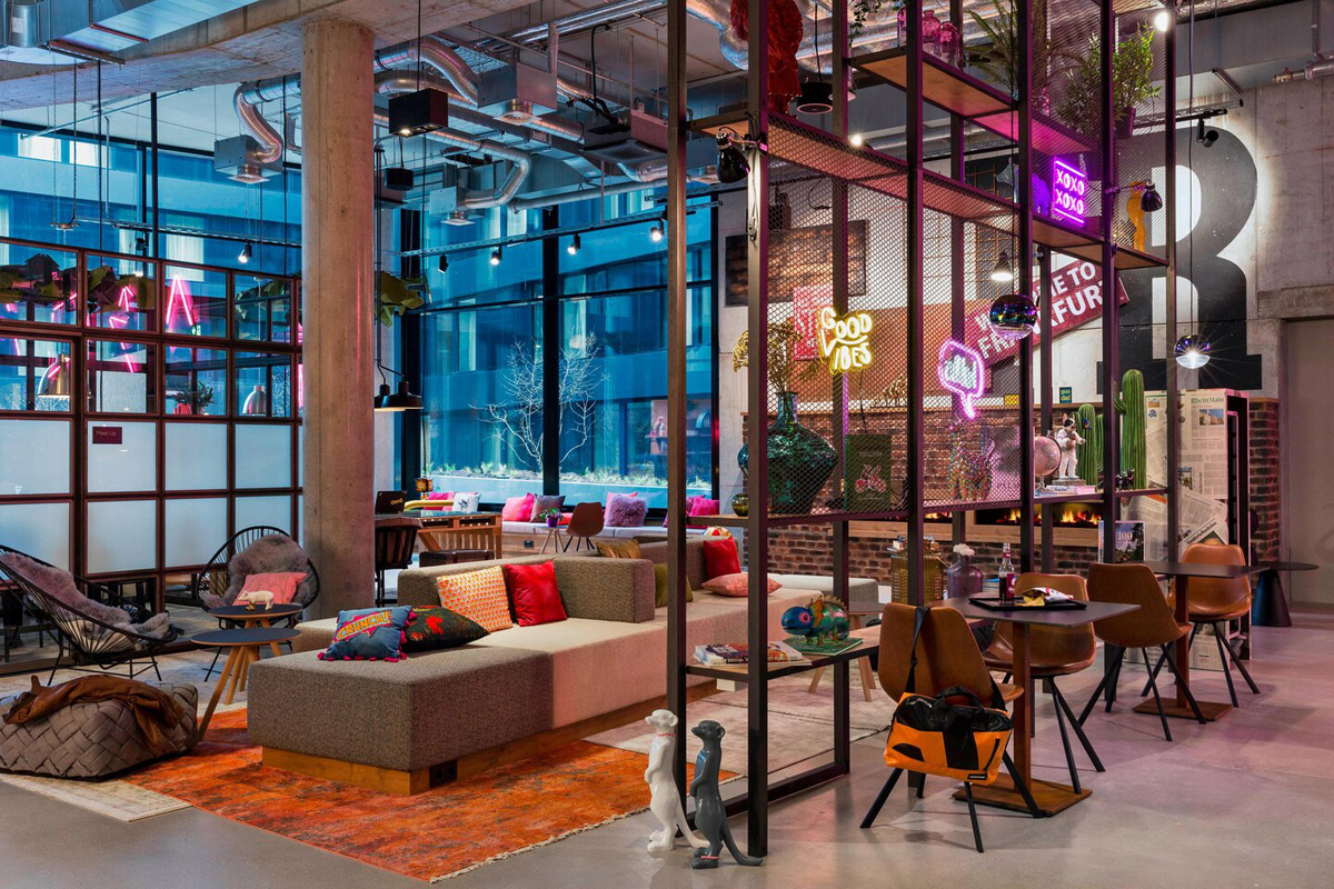 Stylish City Centre Hotel with Urban Aesthetic and Industrial Architecture
