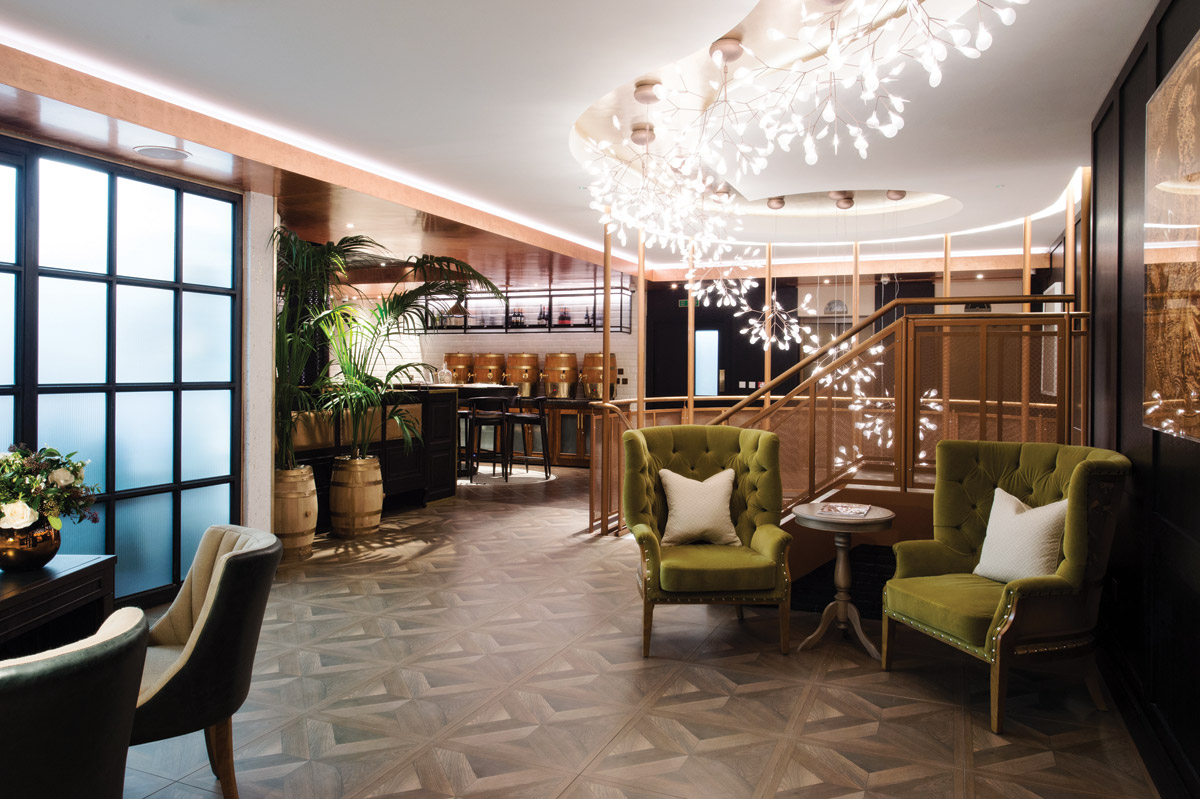 Interior design by Dexter Moren for Vintry & Mercer Hotel