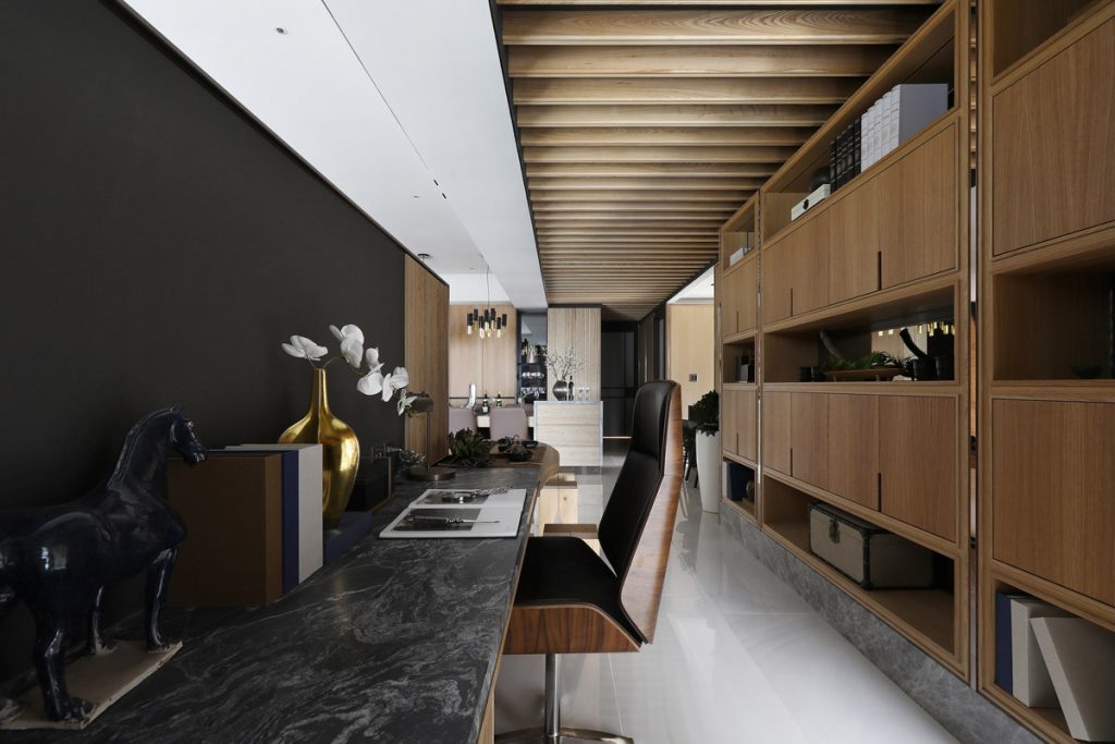 Workspace interior design for home office by design practice, Cheng Sheng Interior Design