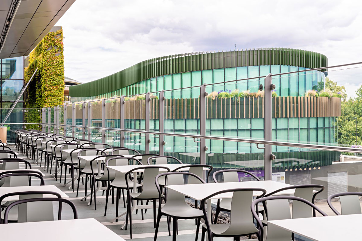 Design enhancements improve visitor experiences at The Championships, Wimbledon
