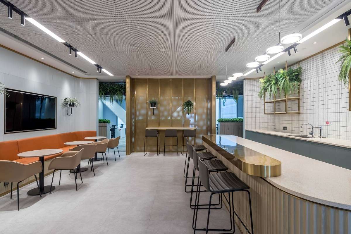 Client-Focused Office Design Creates Strong First Impression