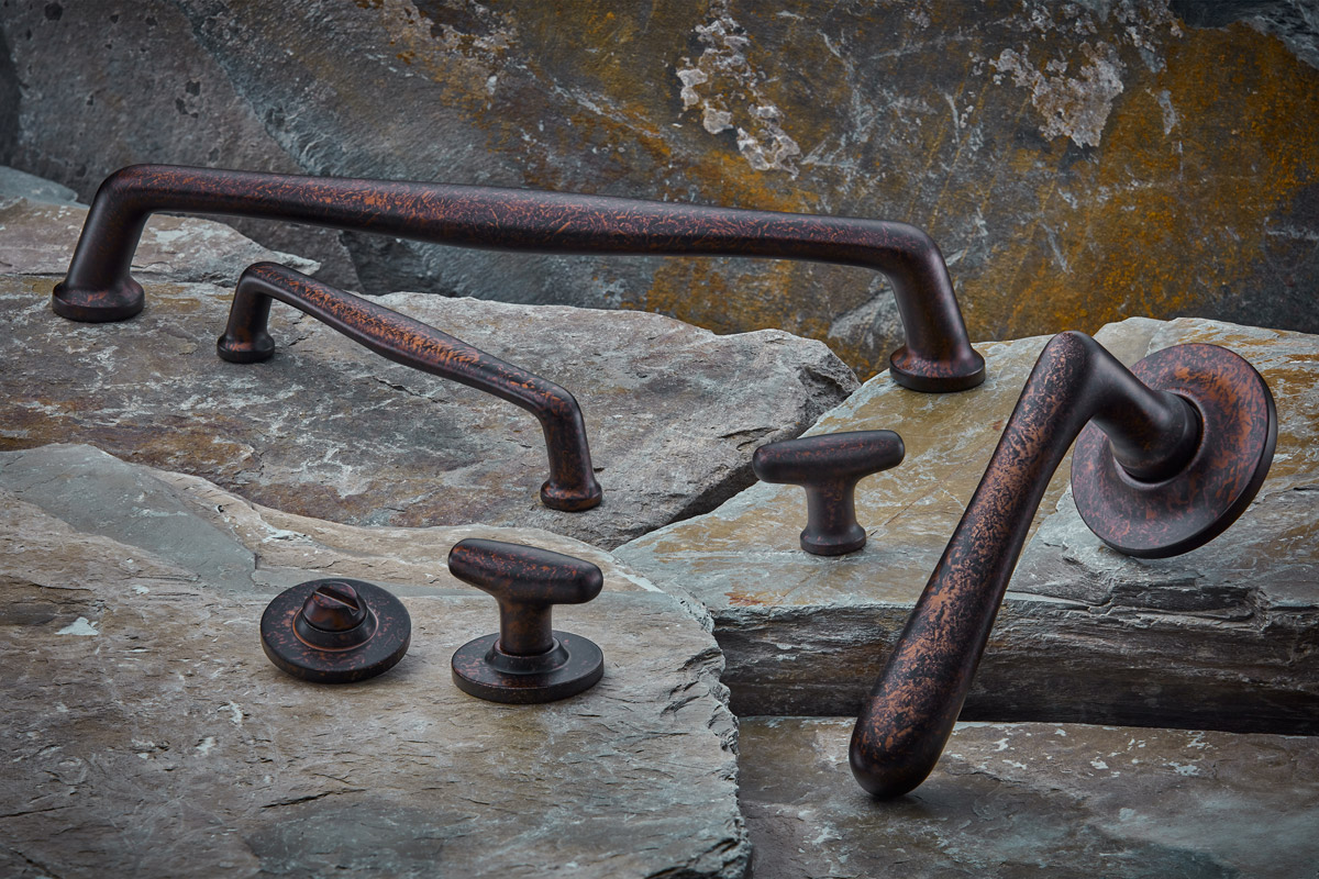 mineral hardware design, Hand-crafted Hardware Collection Inspired by Natural Minerals