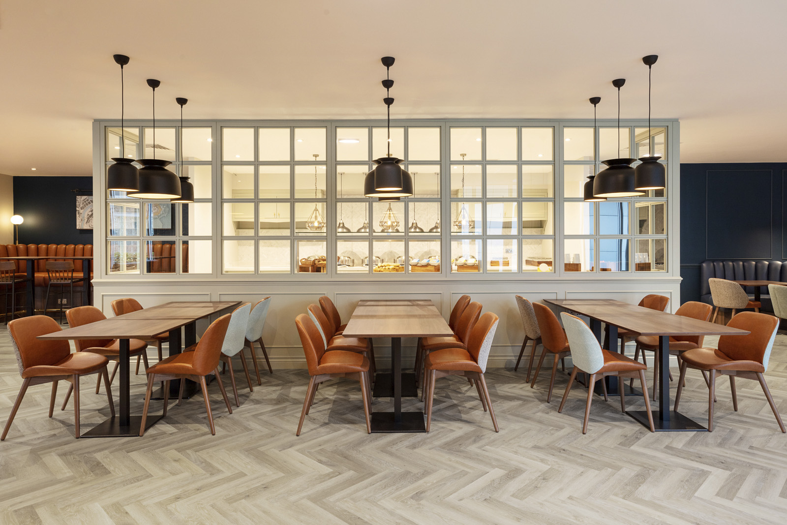 Karndean Design Contemporary Flooring For Hotel Social Space