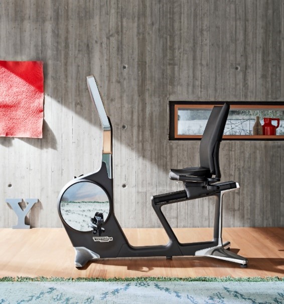 home gym, Design meets innovative digital contents for enhanced home gym interiors