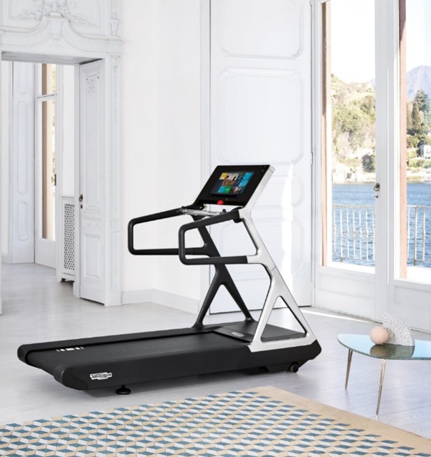 home gym, Design meets innovative digital contents for enhanced home gym interiors