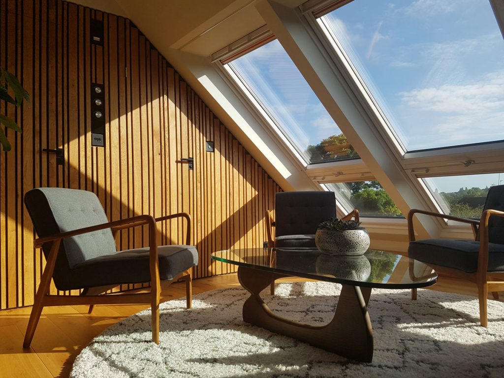 , Loft Conversion Maximises Space with Modern-Retro Design