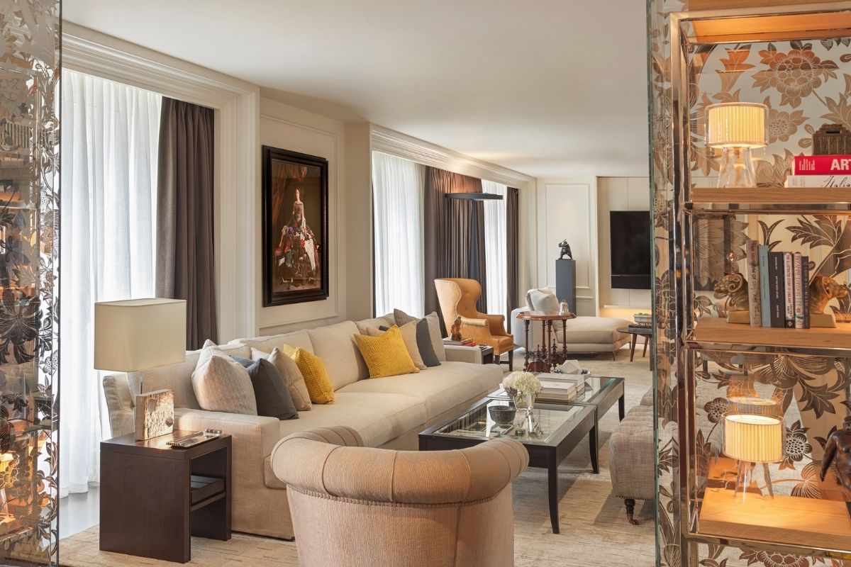 Hotel Suite Designed To Create Luxurious Residential Feel