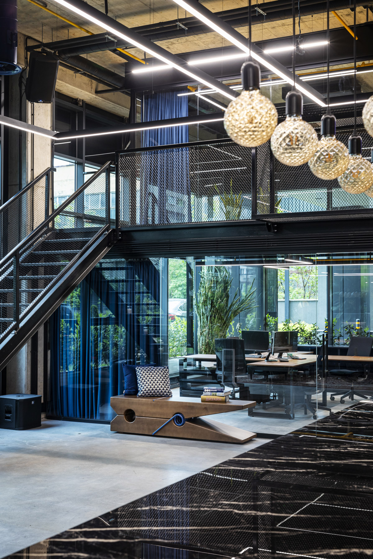 mixed-use office design, Office During the Day, Party During the Night – Combined in One Space