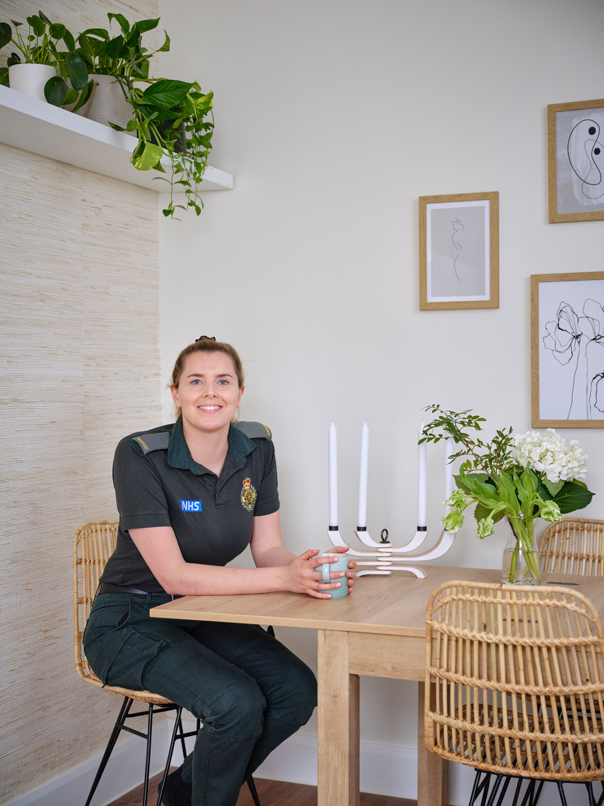 interior design nhs charity, Clare Gaskin Applies Her Talent and Experience For NHS Hero’s Room Makeover