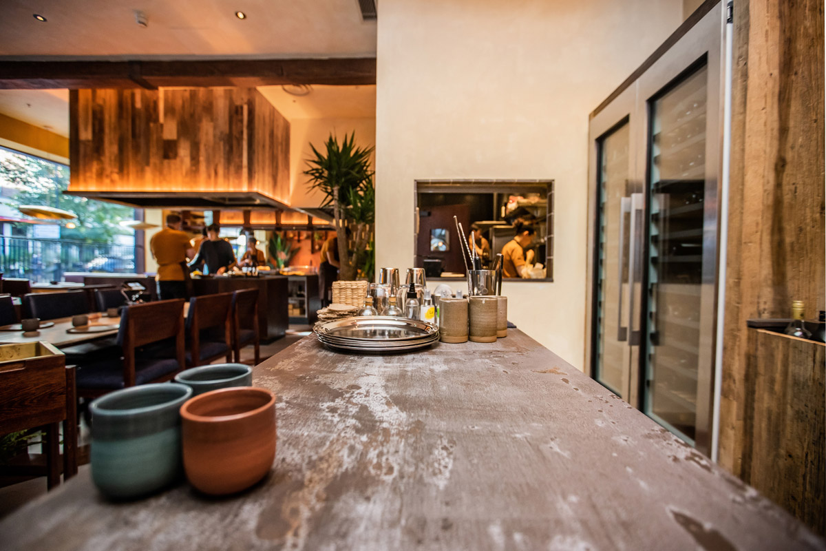 compact surfaces restaurant, London Meets Mexico: Chef Chooses Dekton Surfaces for New Kol Restaurant