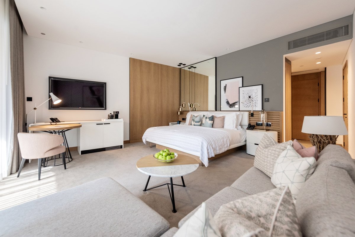 resort suites design, Welcoming Suites Designed at a Premium Resort to Fit the Brand