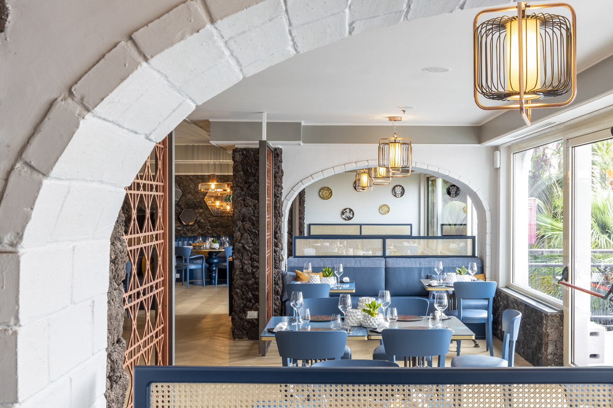 beach hotel interior design, THDP Designs a Hotel in Sicily Inspired by Volcanic Beaches