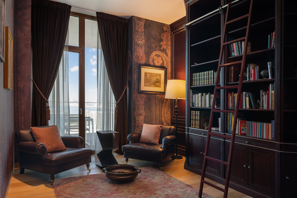 personal interiors design, The Thoughts and Process Behind a Luxurious and Arty Penthouse