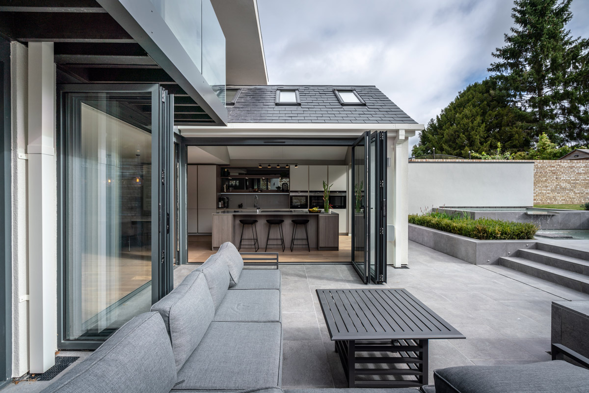 kitchen renovation design, A Kitchen Renovation Results in a Spacious Family Area