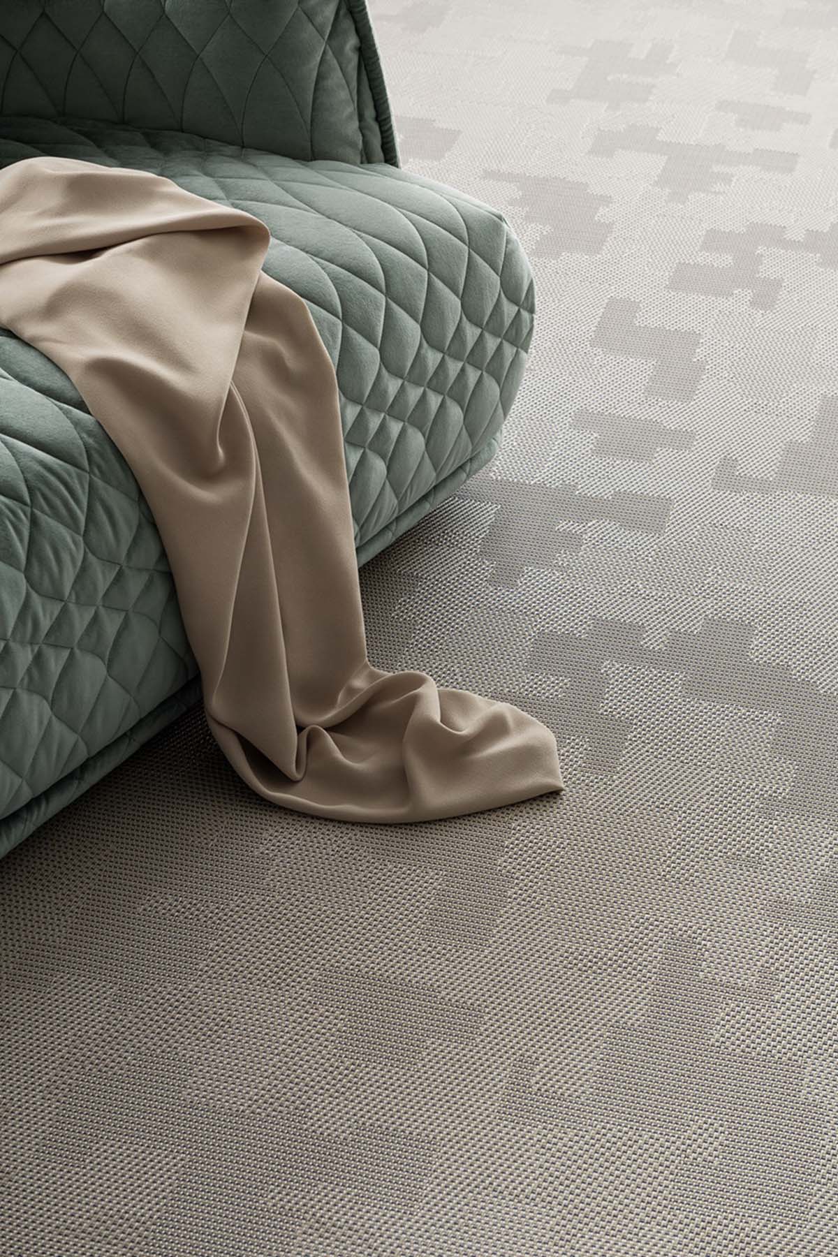 patterns floor covering, Floor Covering Collection Resembles Japanese Sashiko Stitching