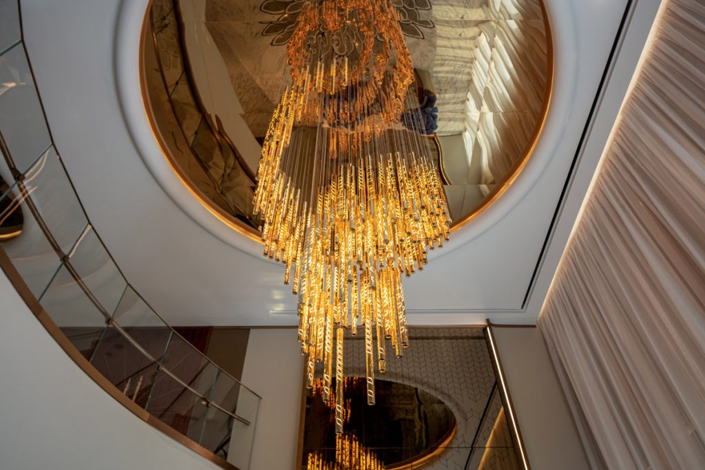 Burh Al Arab Unveils Newly-Refurbished Lobby With Magnificent Chandelier Centrepiece