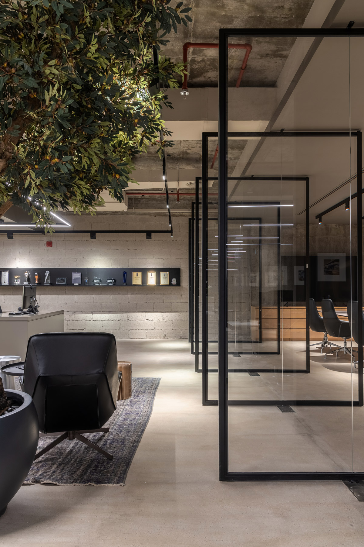 office design wellbeing, Brutalist and Biophilic Office Design Invokes a Sense of Belonging