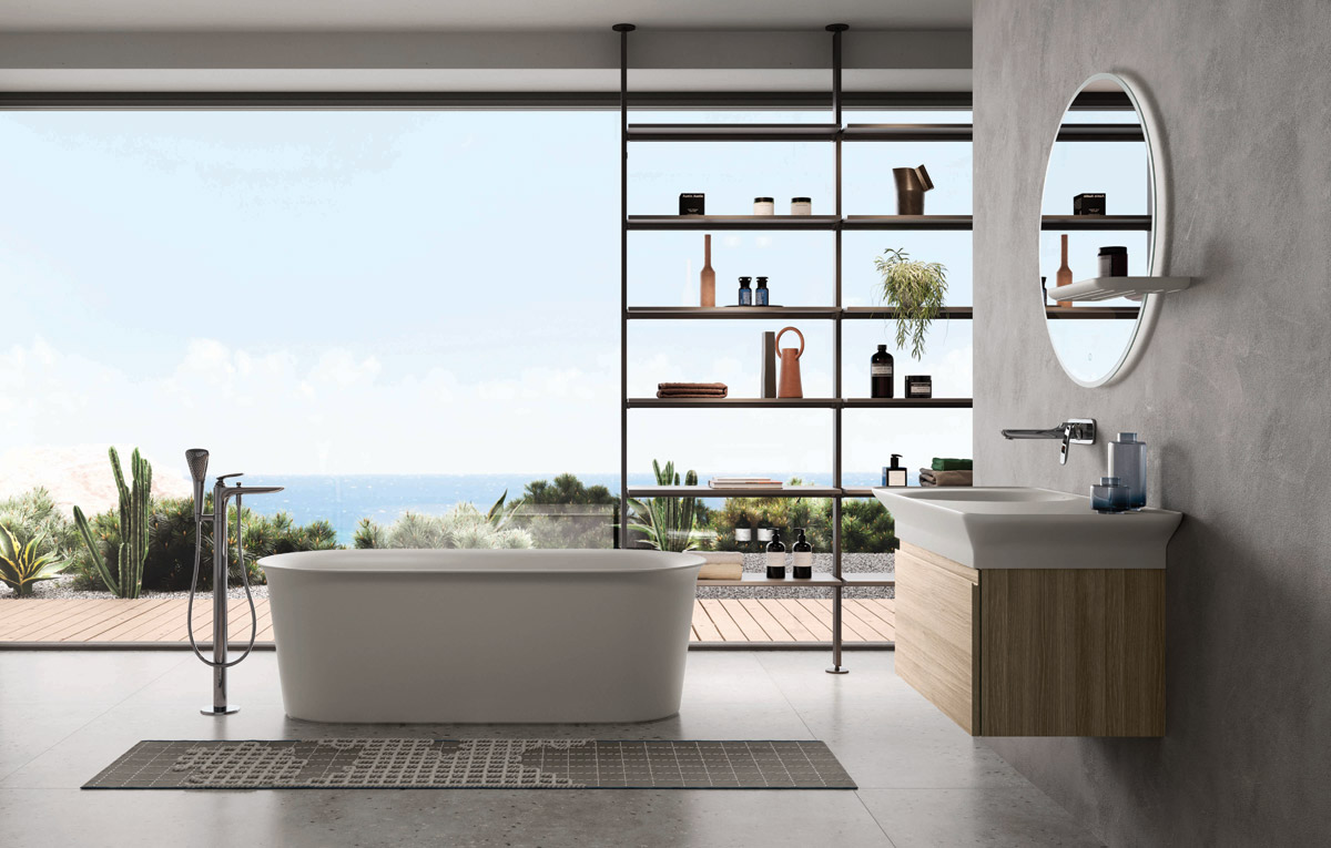 bathroom product design, Patrick Norguet’s Industry Leading Washbasin and Bathtub Design