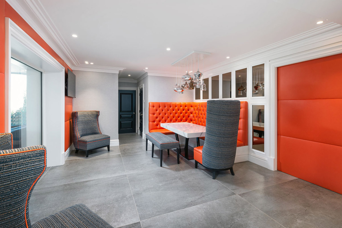 kitchen flooring surfaces, Dekton Surfaces Add Timeless Elegance to This Classic Family Home