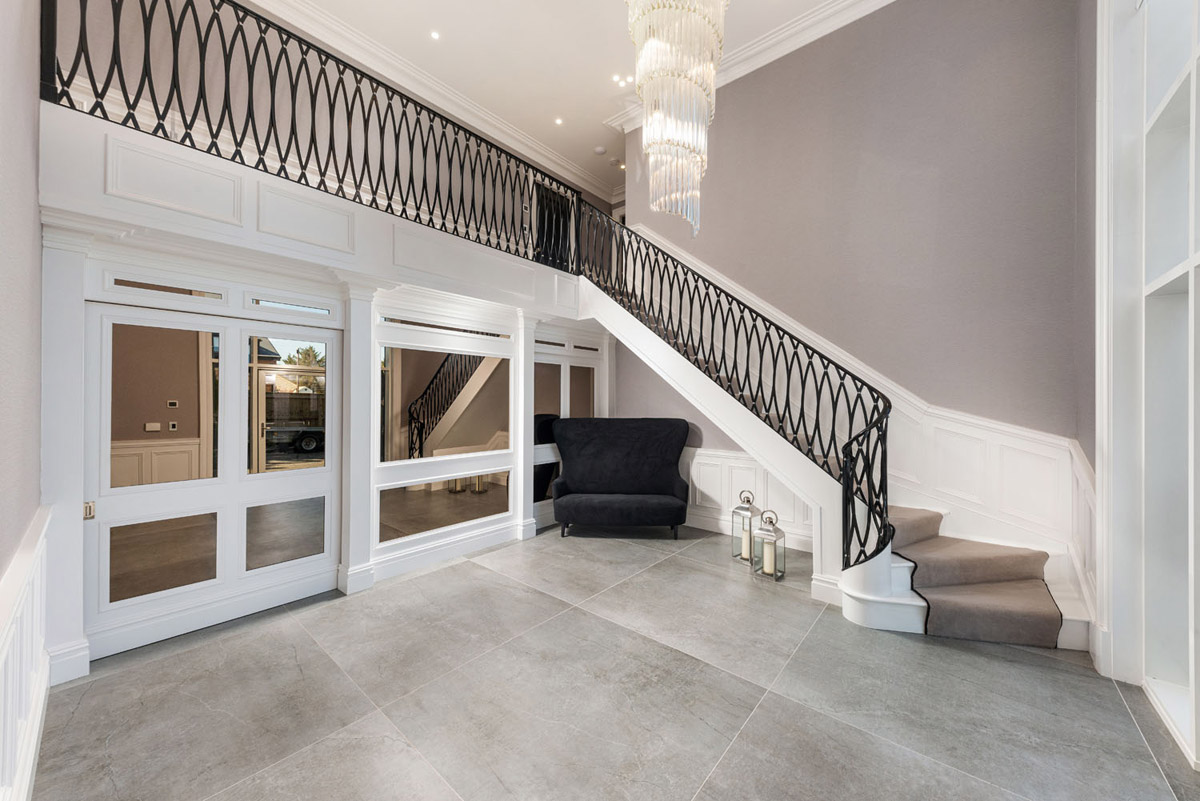 kitchen flooring surfaces, Dekton Surfaces Add Timeless Elegance to This Classic Family Home