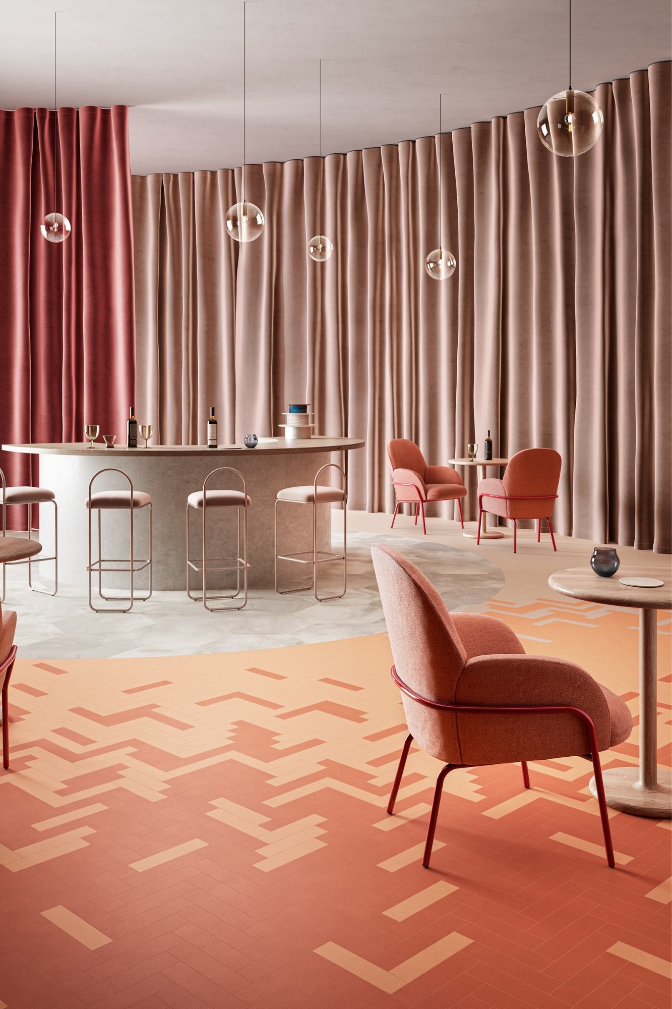 flooring designs, Customisable Flooring Helps Create a Unique and Personal Design