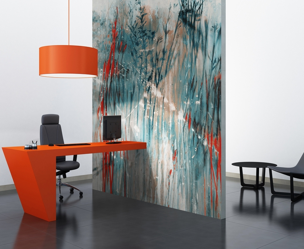 bright wallcoverings, Colourful Wallcoverings Inspired by Japanese Culture and Designs