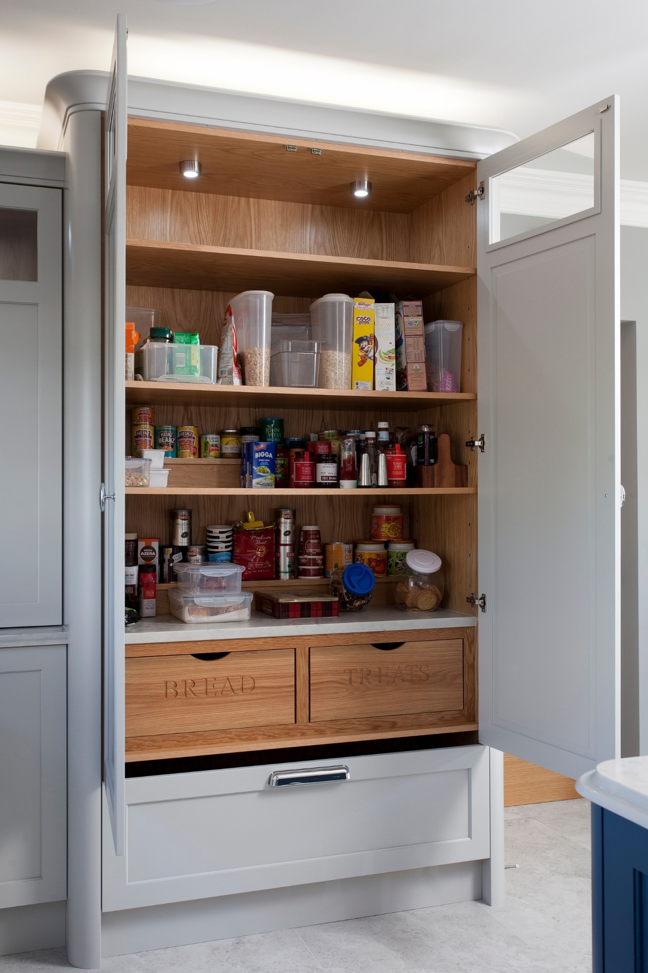 kitchen pantries design, Stylish Pantries and Larder Storage Spaces to Declutter Your Kitchen
