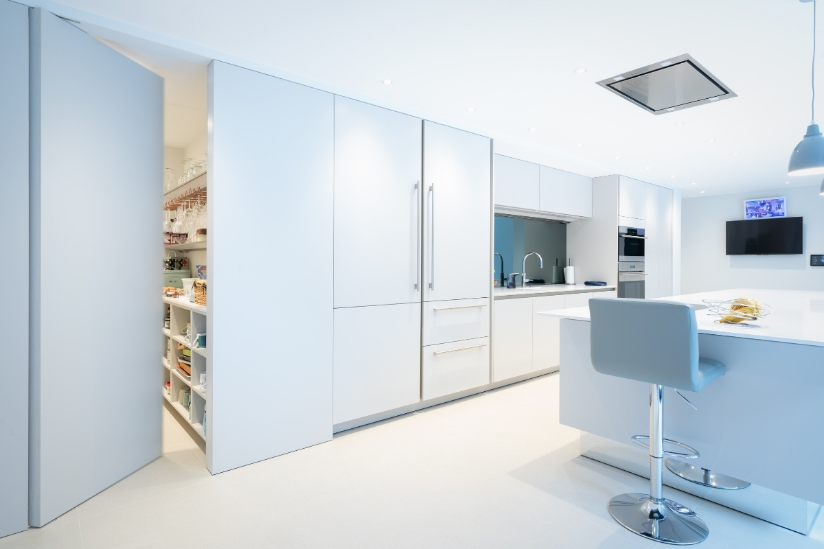 kitchen pantries design, Stylish Pantries and Larder Storage Spaces to Declutter Your Kitchen