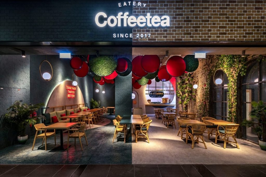 Dubai Café Splits the Design Concept to Represent Different Personalities