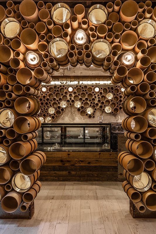 rustic bar, Buenos Aires Bar Design Creates a ‘Demolished’ Sense of Place