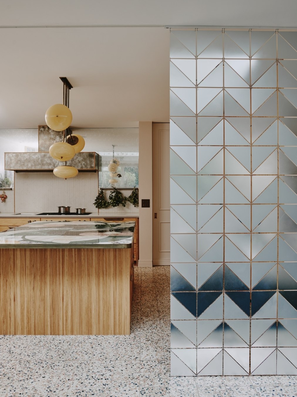 kitchen design, Ledbury Studio’s Kitchen Embraces Oak and Metal Contrast