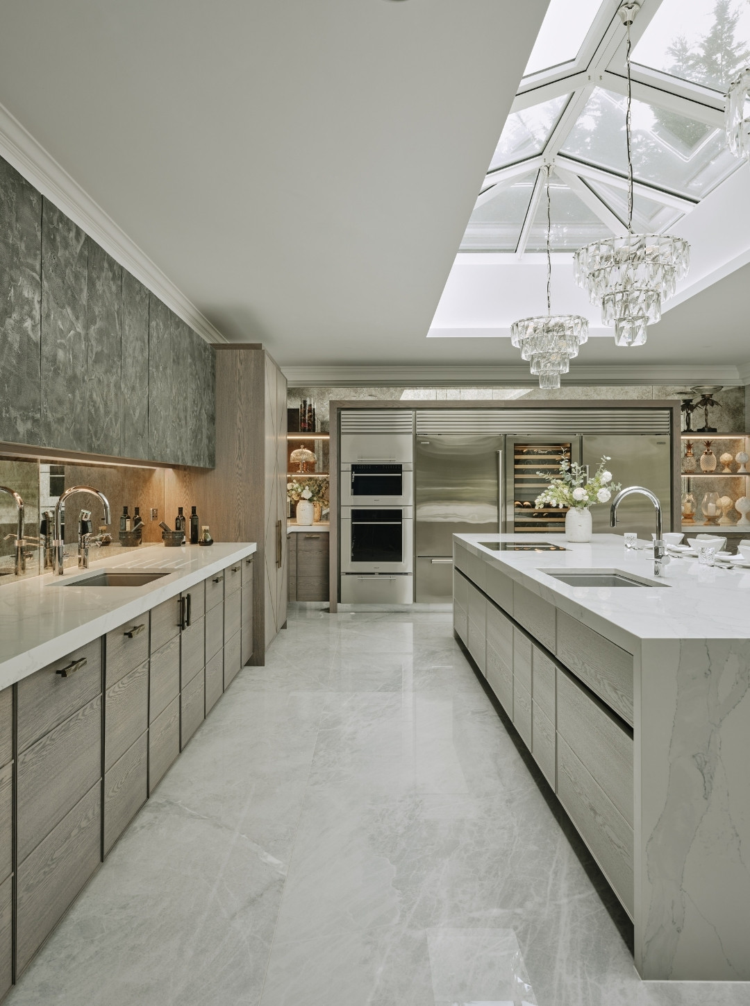 family kitchen, The New Ascot Kitchen is a Show-Stopping Design with Family Life at Its Heart
