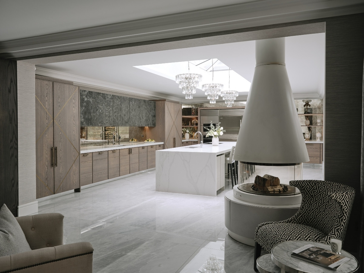 family kitchen, The New Ascot Kitchen is a Show-Stopping Design with Family Life at Its Heart