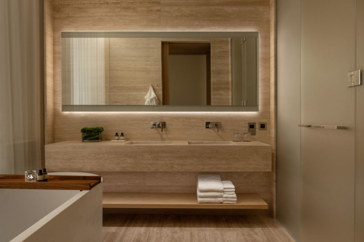 hotel suites, Dubai EDITION Hotel Suites Celebrate Minimal Luxury